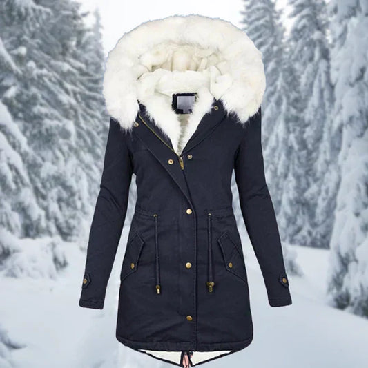 Warme Winterjacke für Frauen